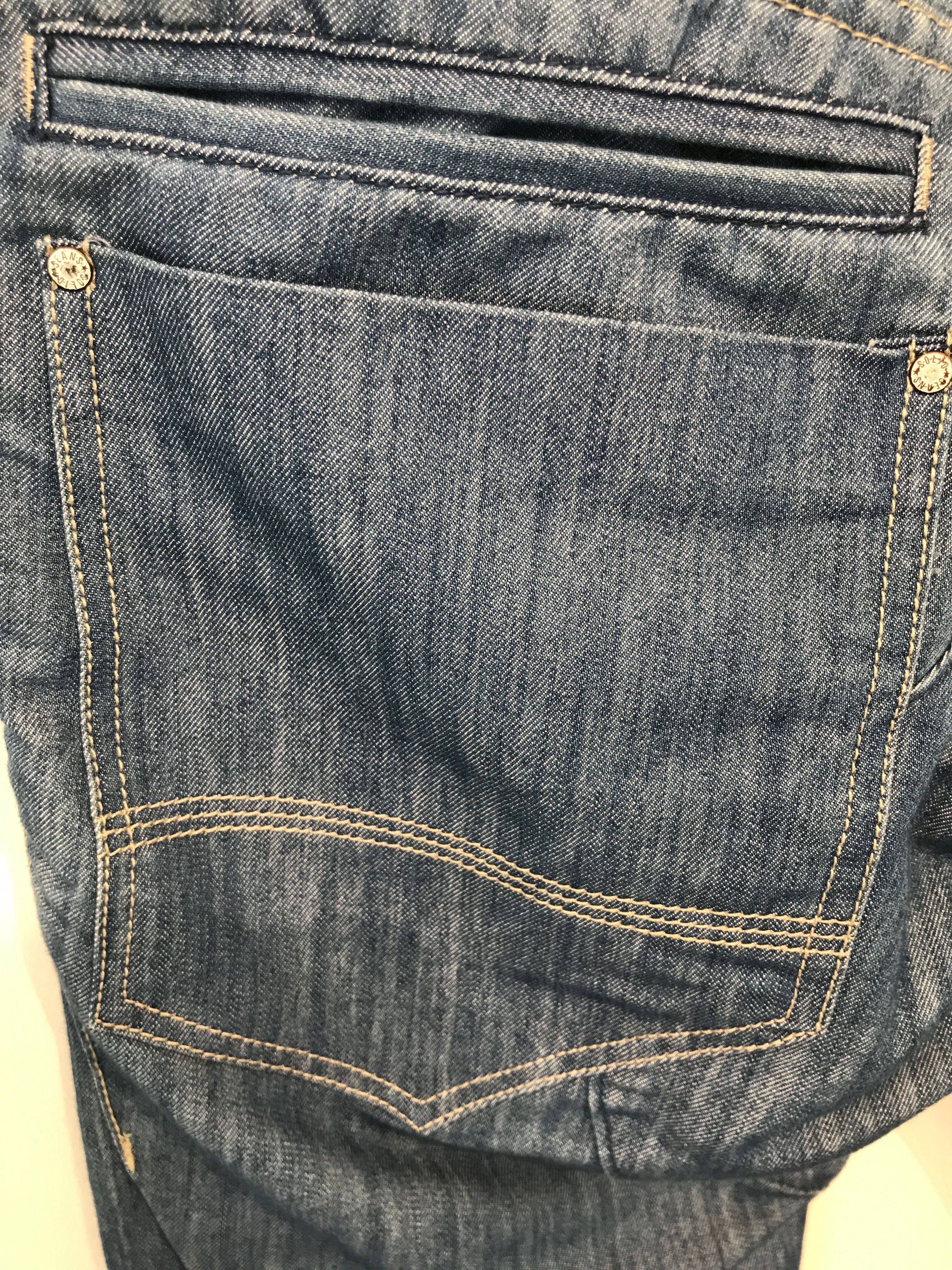Solid Jeans Department Shorts